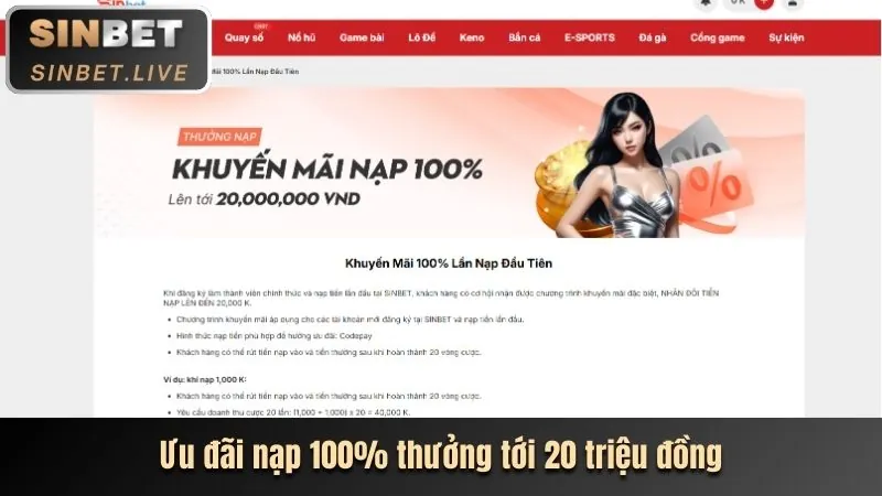 Khuyến mãi nạp tiền mới nhất từ win3333 win